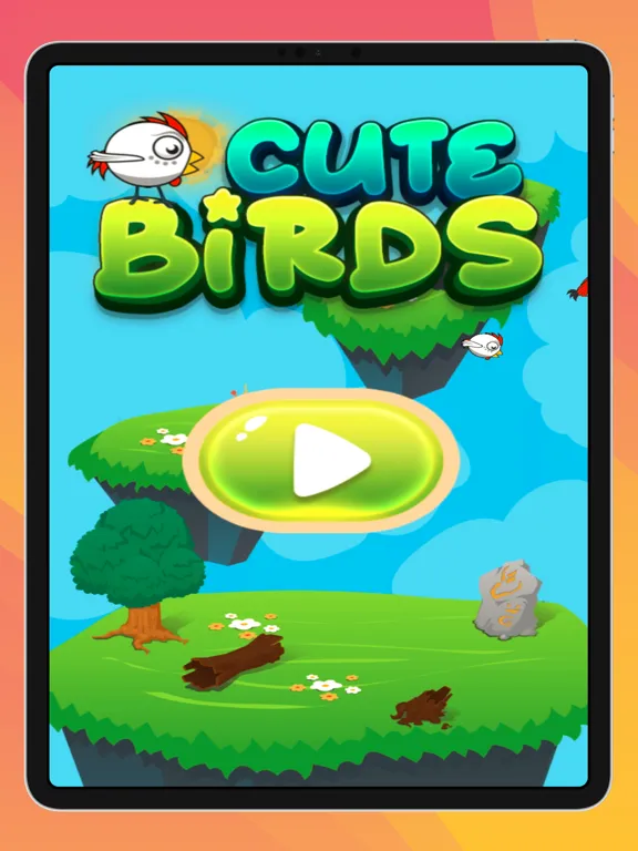 Capturas de tela do Cute Birds: Match3 Puzzle iPad 