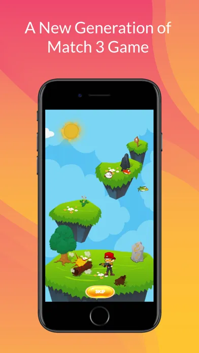 Capturas de tela do Cute Birds: Match3 Puzzle