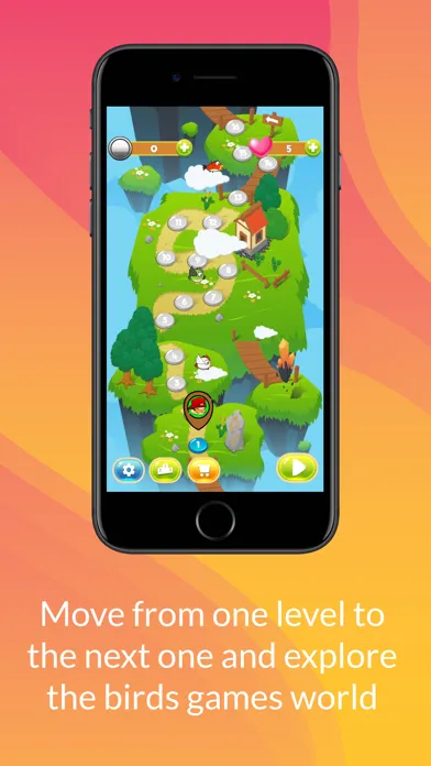 Capturas de tela do Cute Birds: Match3 Puzzle