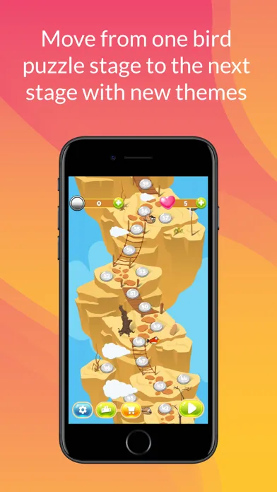 Capturas de tela do Cute Birds: Match3 Puzzle