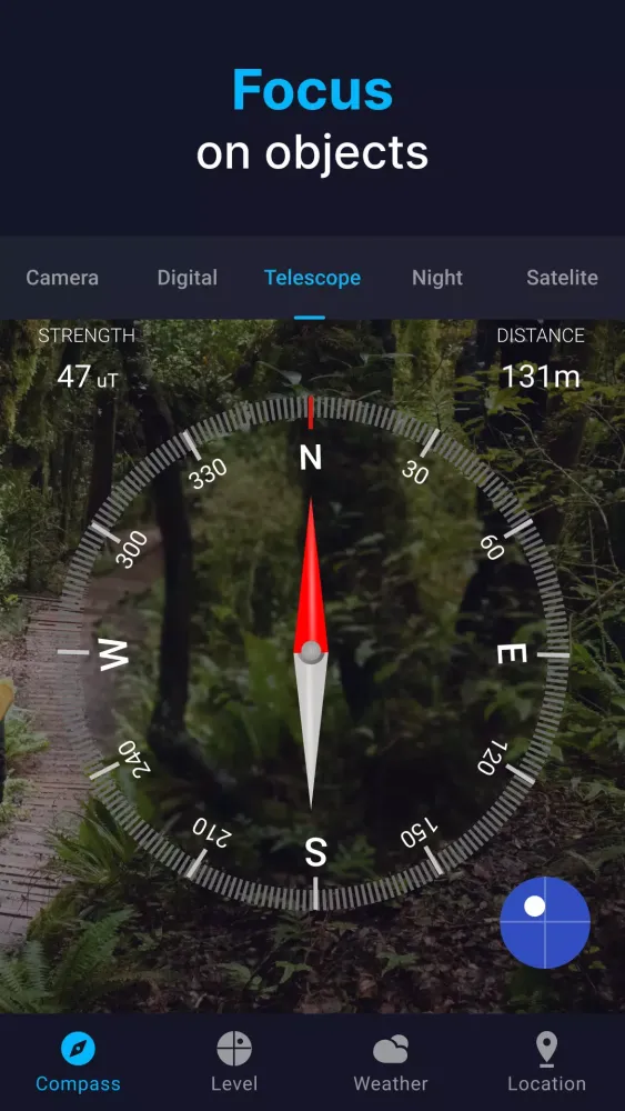 Capturas de tela do Compass app - Accurate Compass