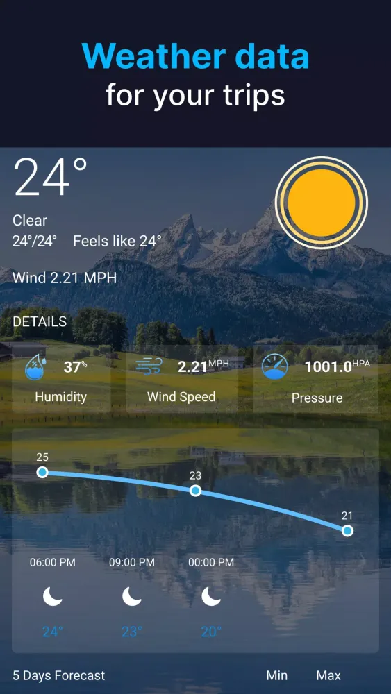 Capturas de tela do Compass app - Accurate Compass