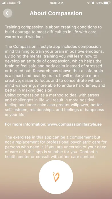 Zrzuty ekranu Compassion Lifestyle
