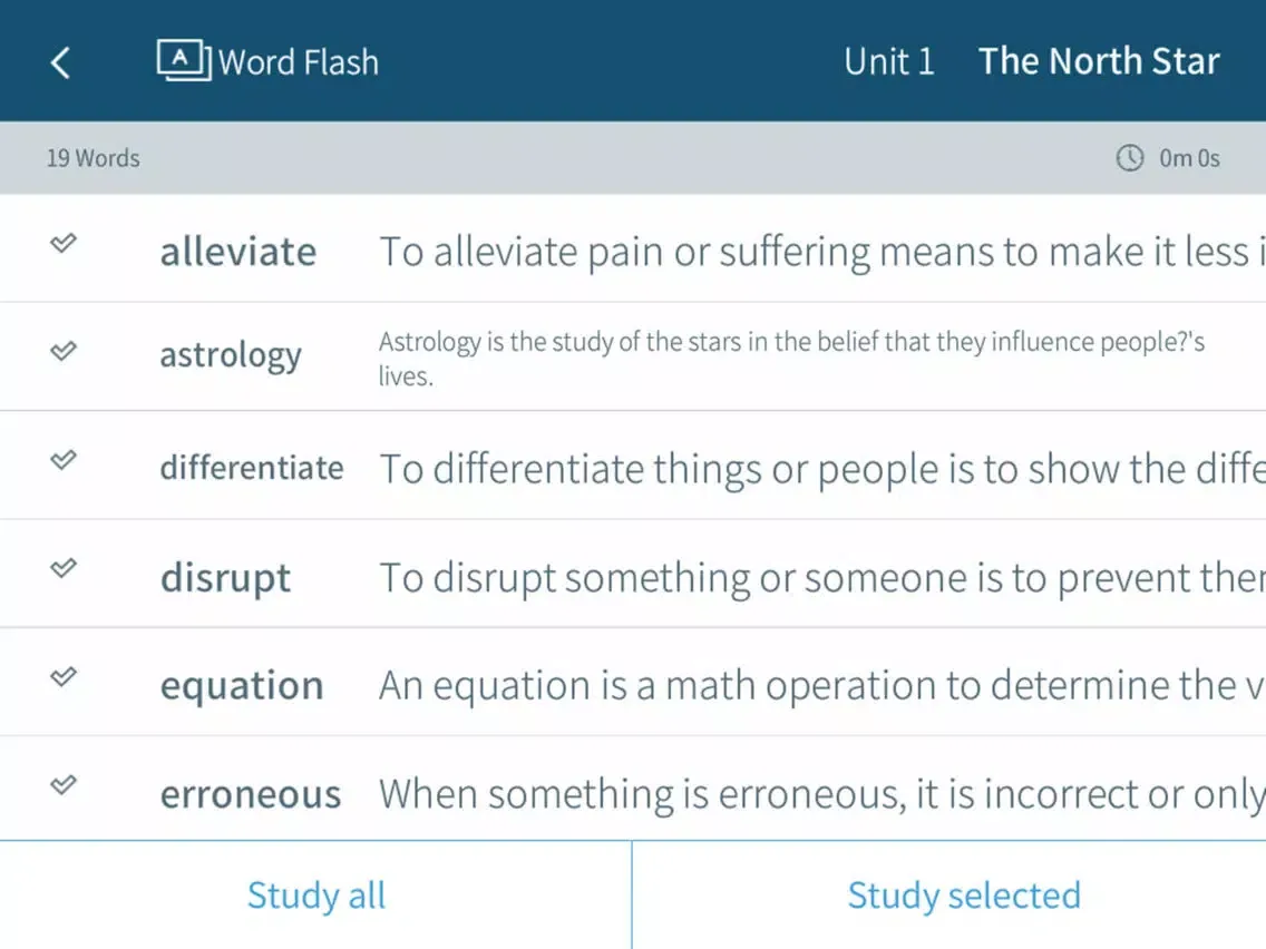 4000 Essential English Words 6 iPad 应用截图