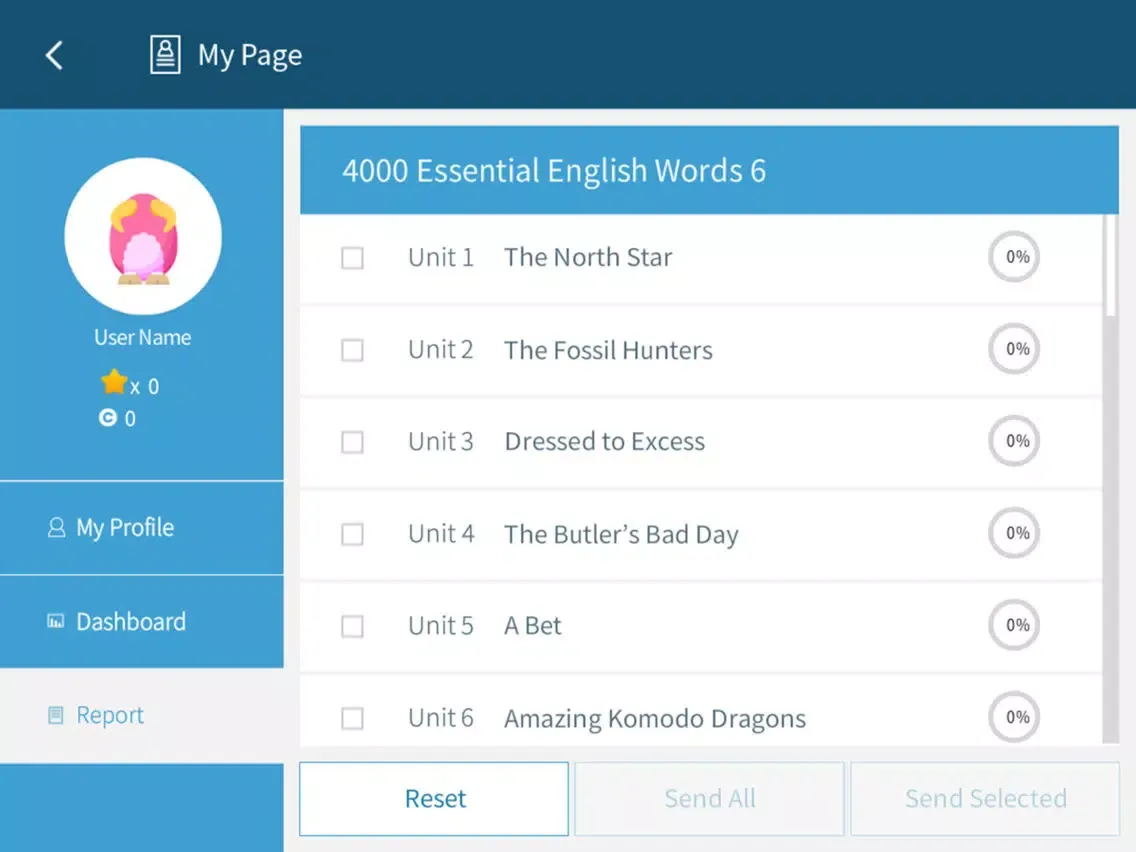4000 Essential English Words 6 iPad 应用截图