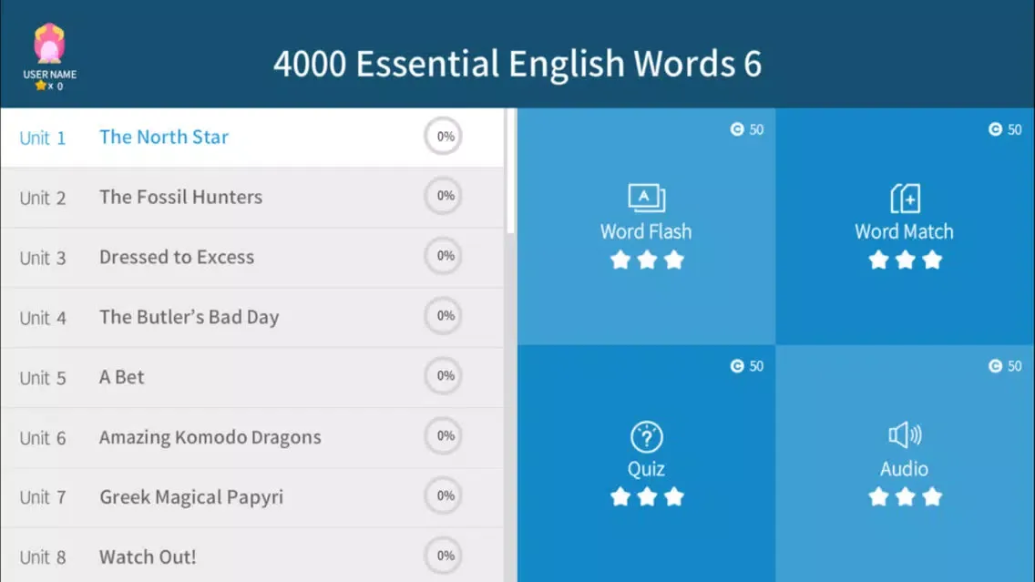 4000 Essential English Words 6应用截图