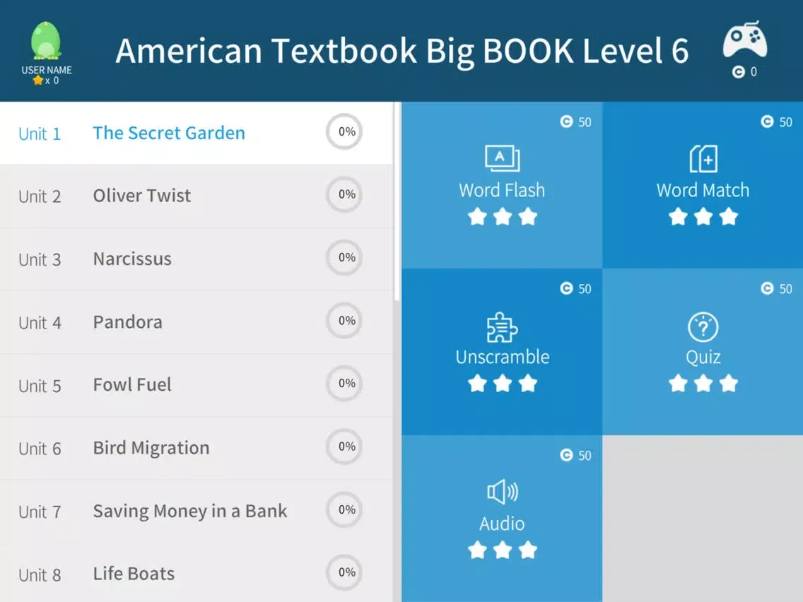 Zrzuty ekranu American Textbook Big BOOK Level 6 iPad 