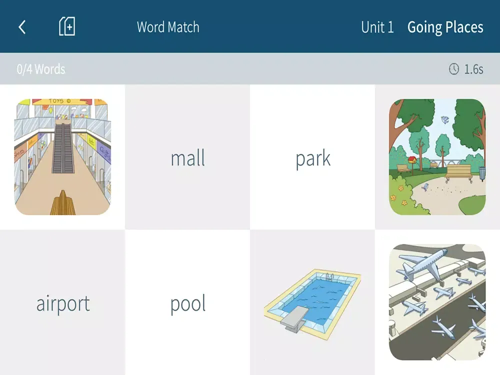 Capturas de tela do Basic Reading 200 Key Words 3 iPad 