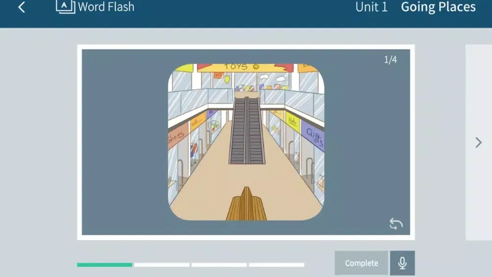 Capturas de tela do Basic Reading 200 Key Words 3