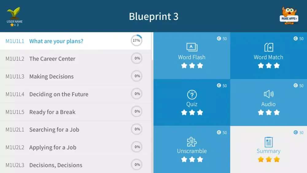 Zrzuty ekranu Blueprint 3