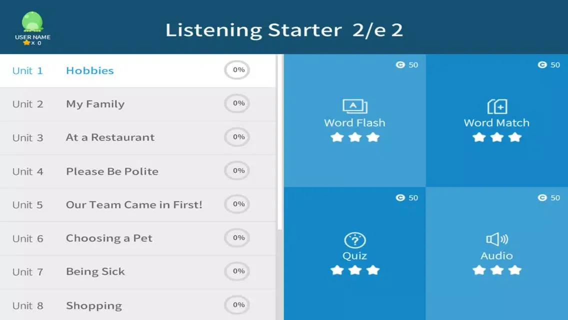 Zrzuty ekranu Listening Starter 2nd 2