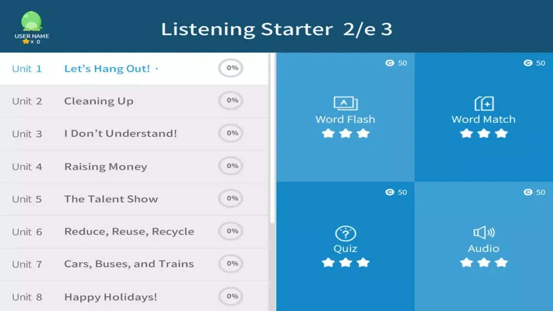 Listening Starter 2nd 3應用截圖