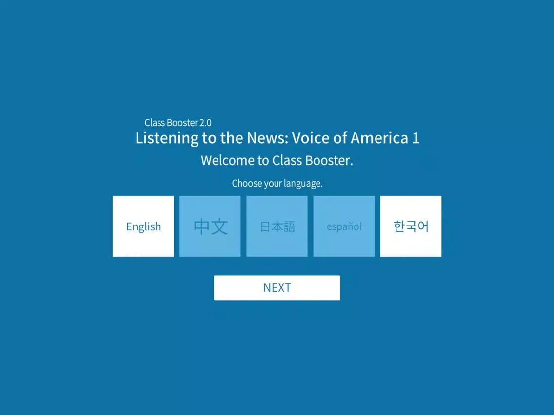 Listening to the News Voice of America 1 iPad  스크린샷