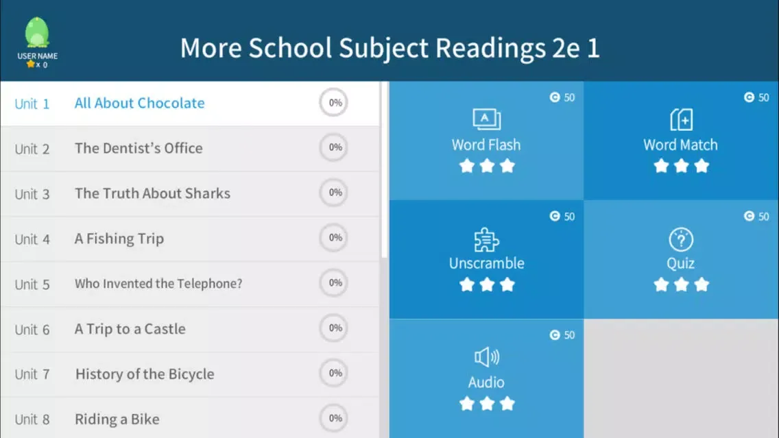 More School Subject Readings 2nd_1 سکرین شاٹس