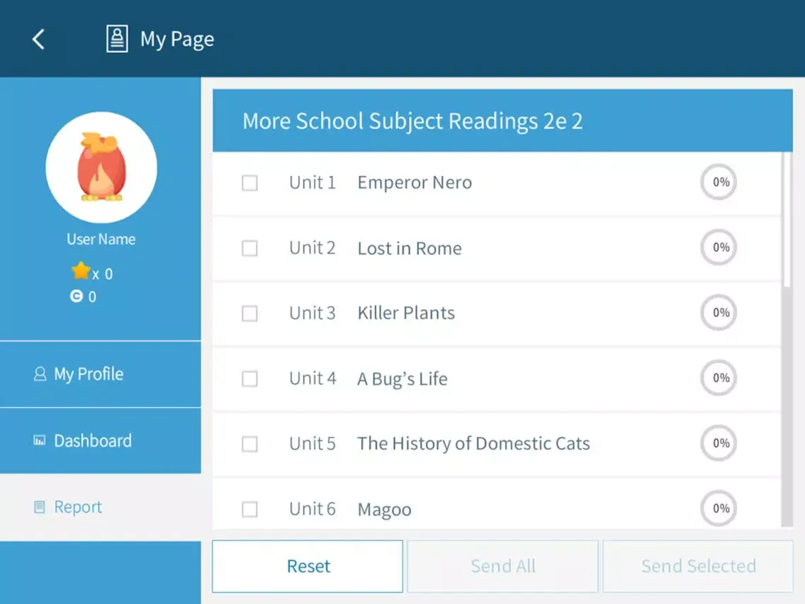 More School Subject Readings 2nd_2 iPad  Screenshots