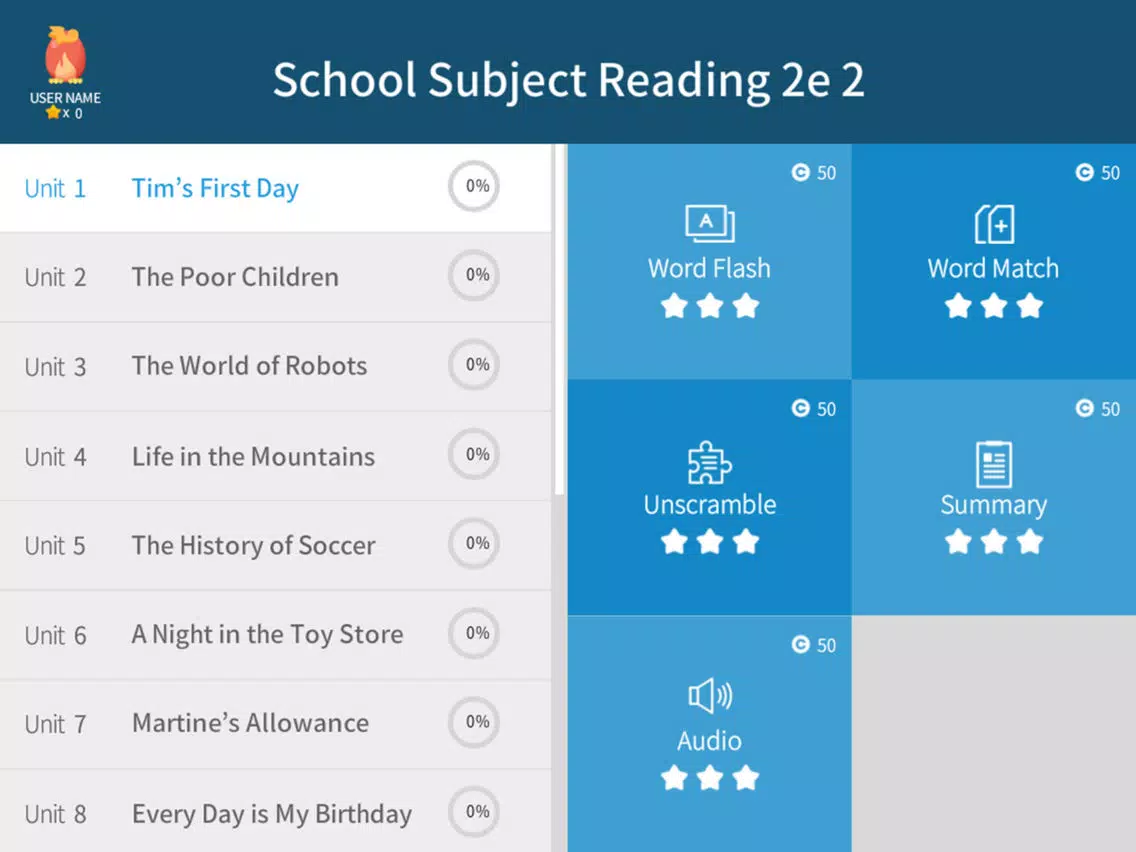 School Subject Readings 2nd_2 iPad  Ekran Görüntüleri