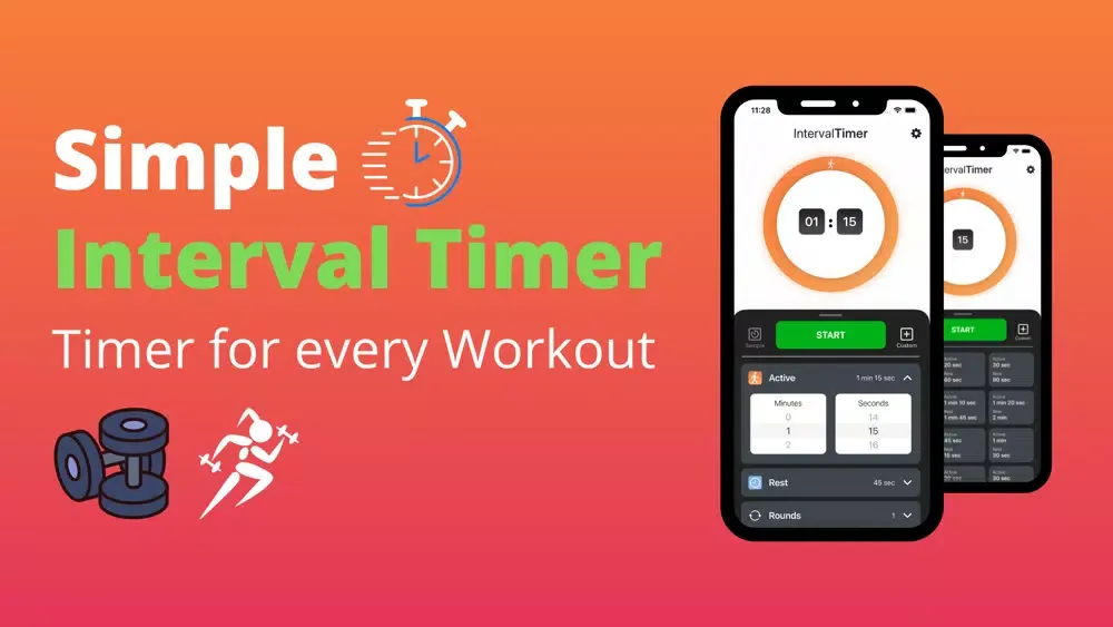 Interval Training Timer Pro سکرین شاٹس