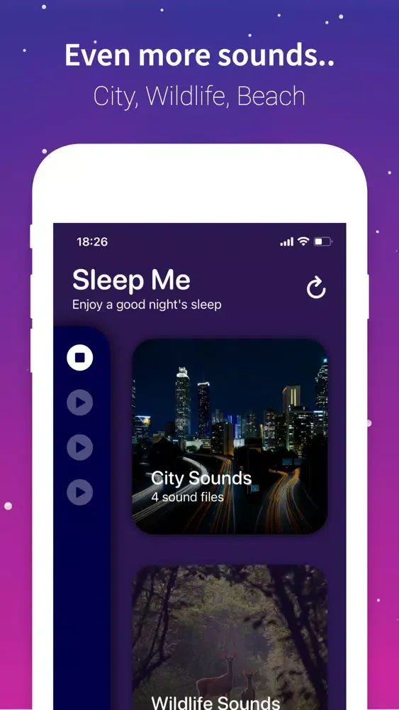 Tangkapan layar Sleep Me - Sounds for Sleep