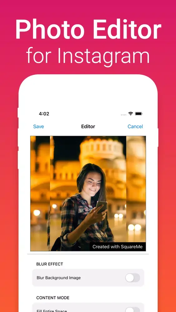تصاویر Square Crop Photo Editor