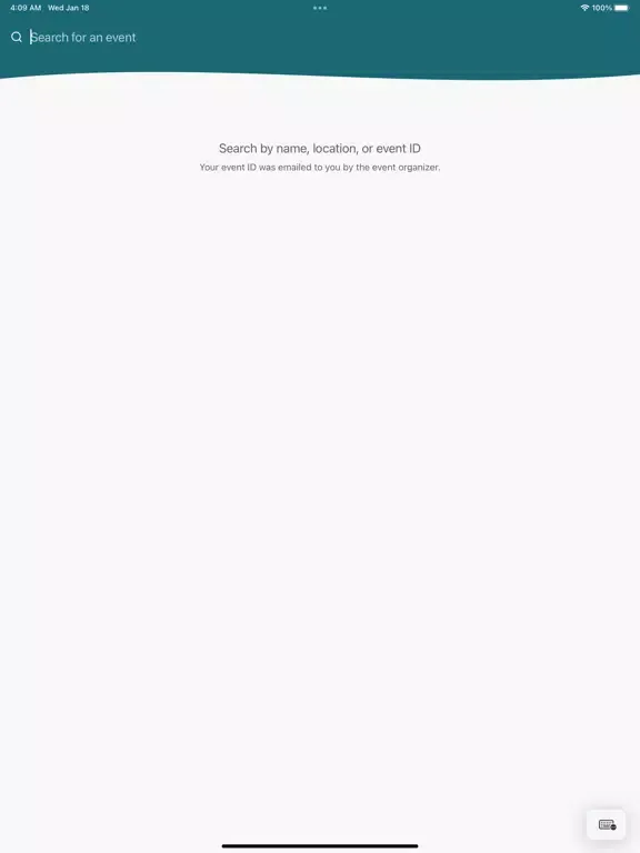 Tangkapan skrin Compeer Financial Events iPad 