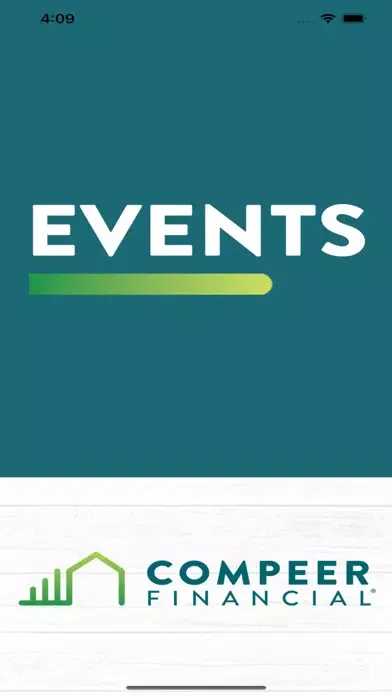Tangkapan skrin Compeer Financial Events