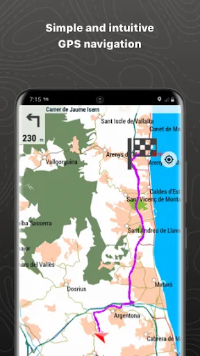 TwoNav: GPS Maps & Routes Screenshots