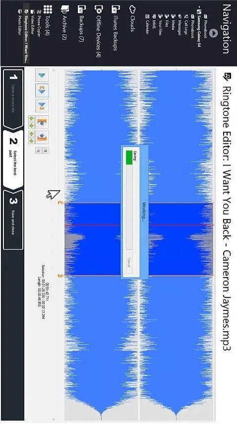 Screenshot di M�O�B�I�L�e�d�i�t�!� �C�o�n�n�e�c�t�o�r�