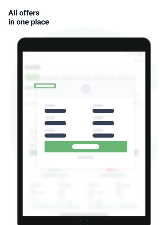 Comperia - choose and get iPad  Screenshots