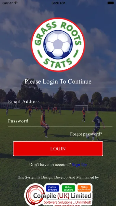 Grassroots Stats Screenshots