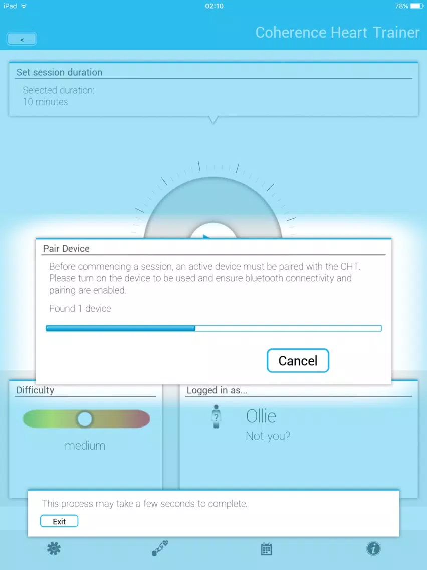 Coherence Heart Trainer iPad  스크린샷