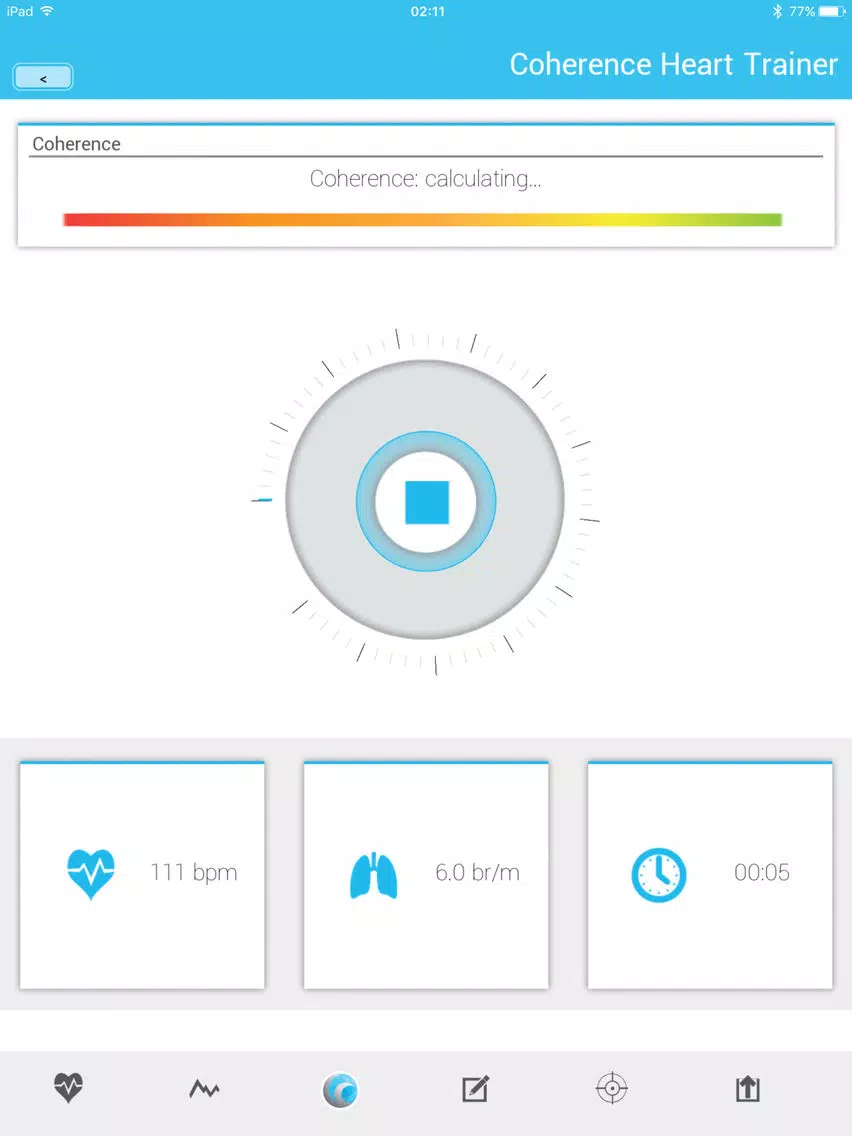 Coherence Heart Trainer iPad  스크린샷