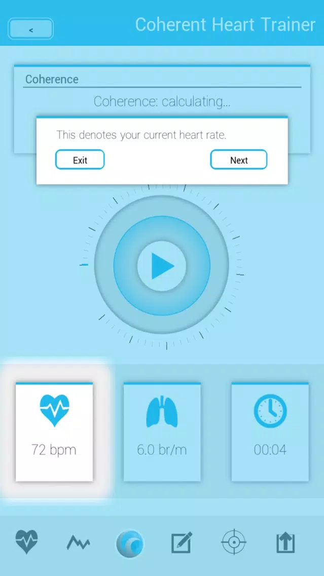 Coherence Heart Trainer 스크린샷