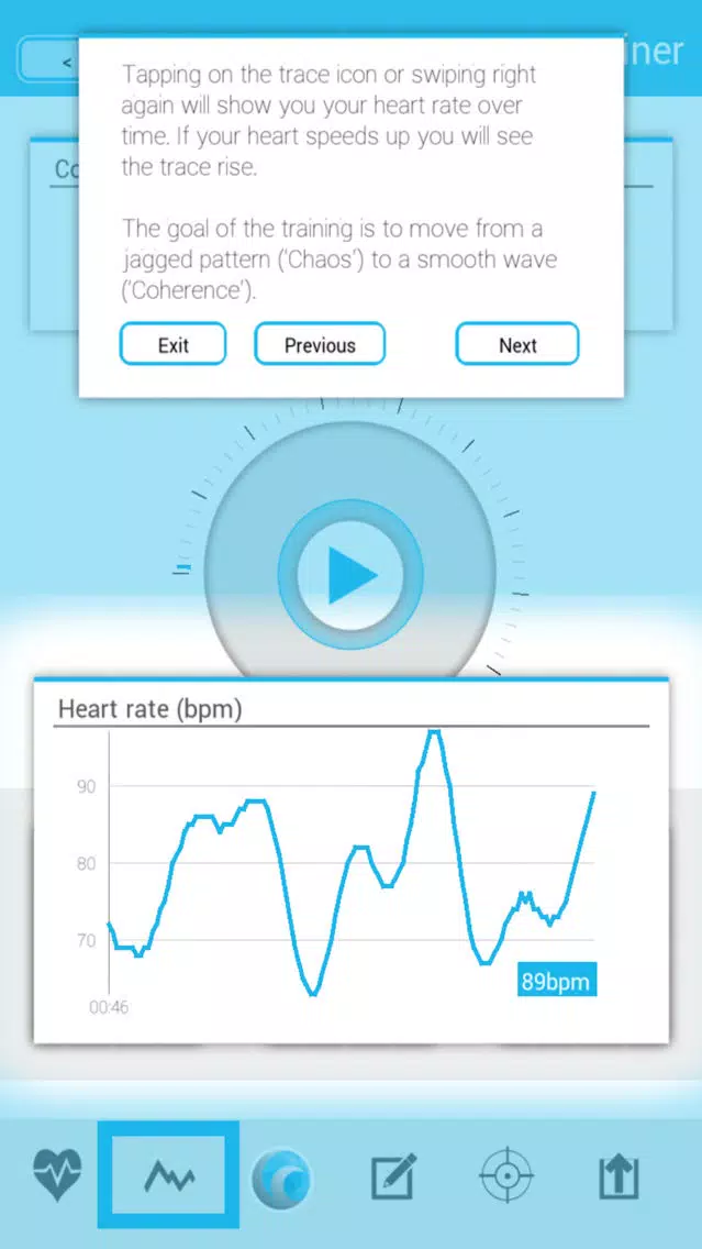 Coherence Heart Trainer 스크린샷