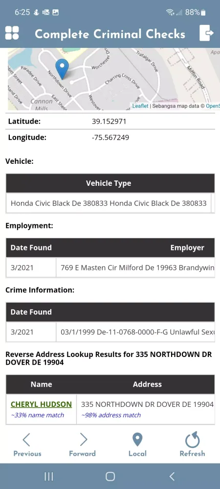 Complete Criminal Checks Screenshots
