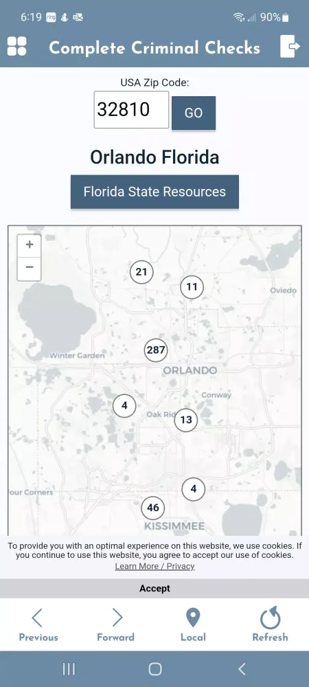 Complete Criminal Checks Screenshots