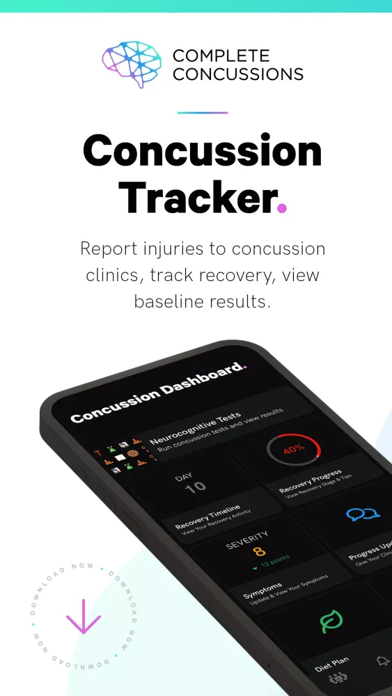 Capturas de pantalla de Concussion Tracker
