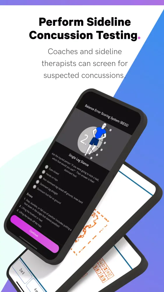Capturas de pantalla de Concussion Tracker