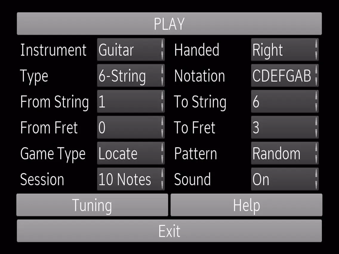 صور Fretboard Learn iPad 