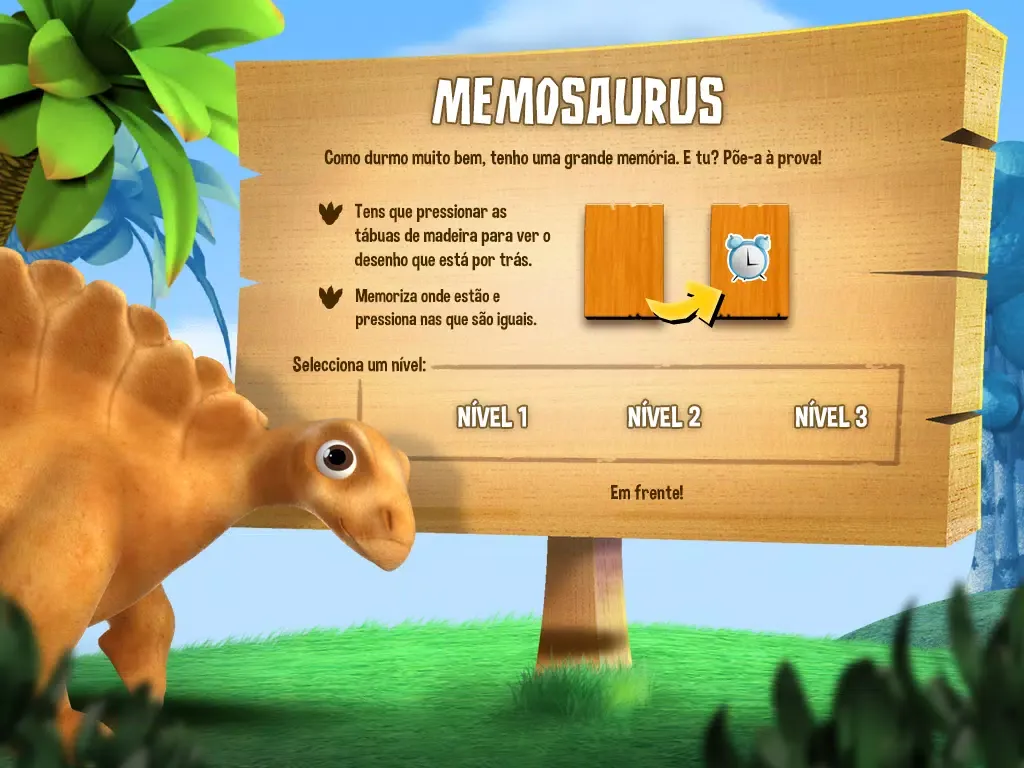 Скриншоты Memosaurus Dinosaurus iPad 