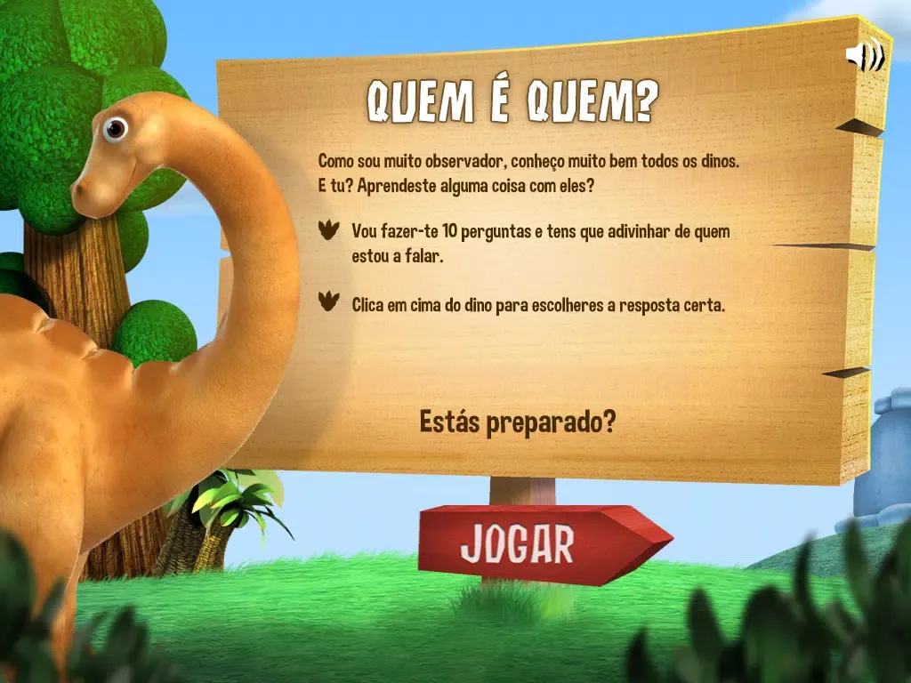 Quem é quem? Dinosaurus iPad 应用截图