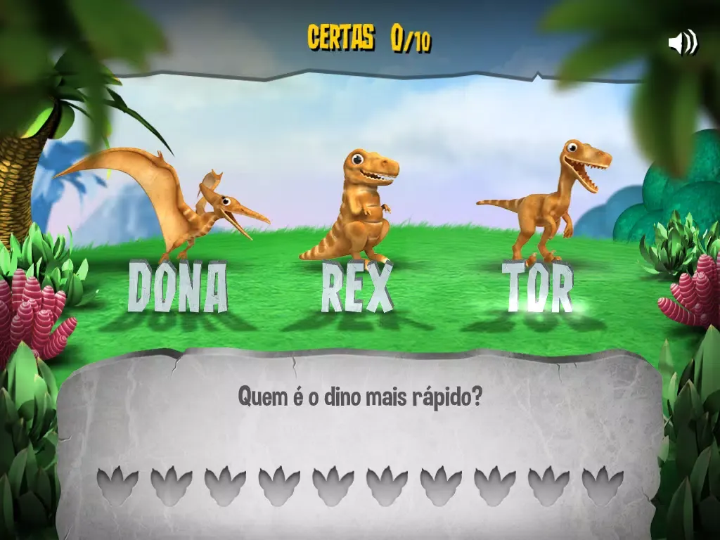 Quem é quem? Dinosaurus iPad 应用截图