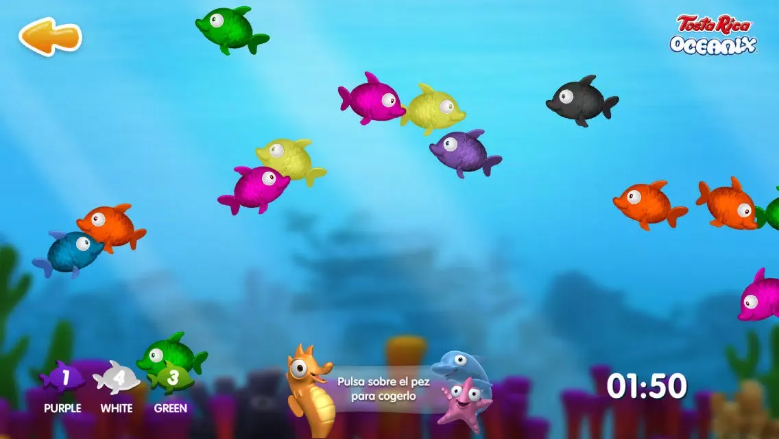ภาพหน้าจอของ Oceanix: English Games