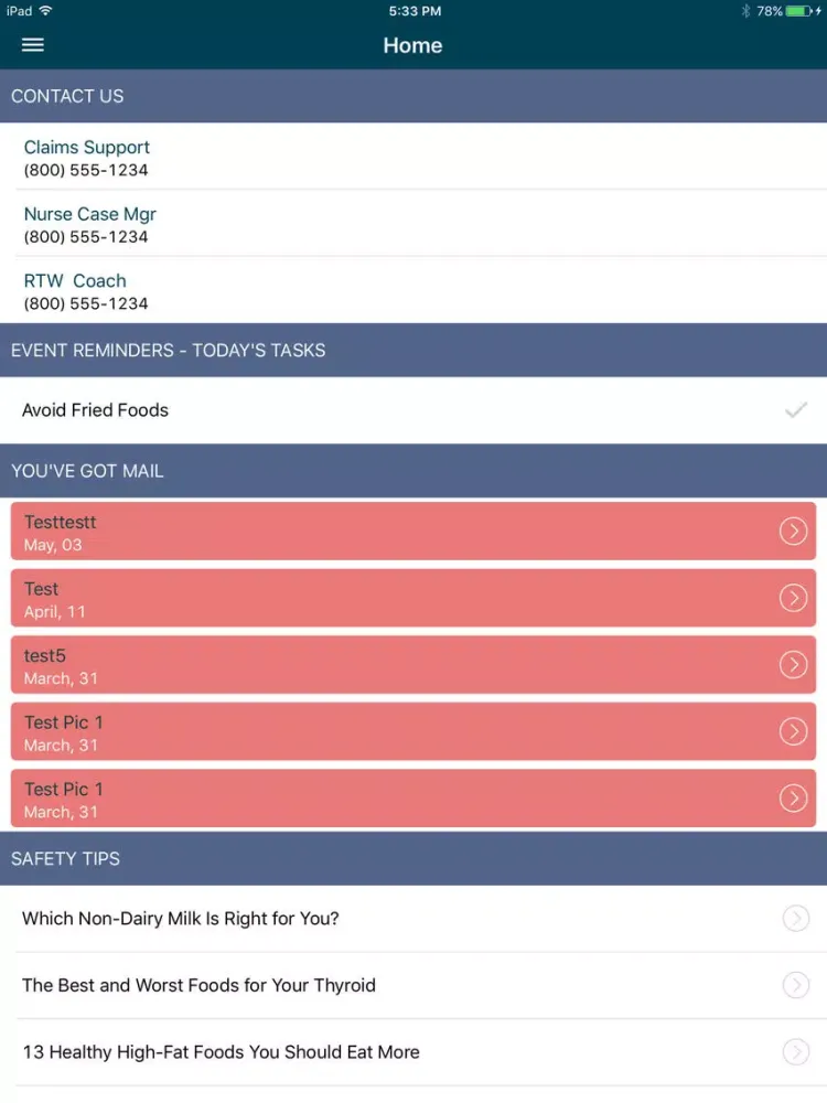 Innovative Connect iPad  Screenshots