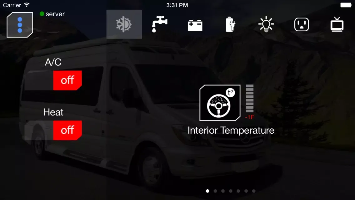 Captures d'écran de Roadtrek Coach Connect