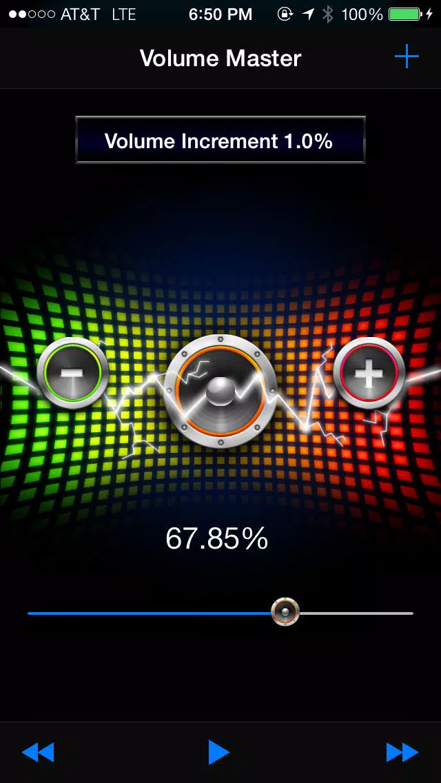Zrzuty ekranu Volume Master - Dial in the sound of your music player with a control booster