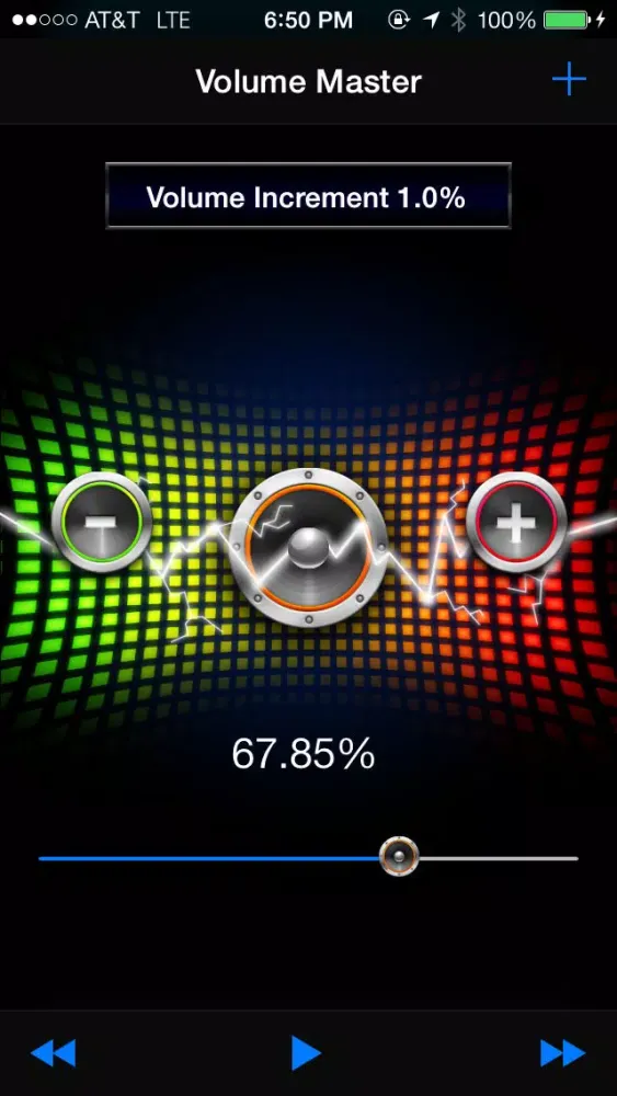 Volume Master - Dial in the sound of your music player with a control booster স্ক্রিনশট