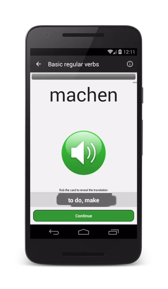 Screenshot di Verben - Trainer