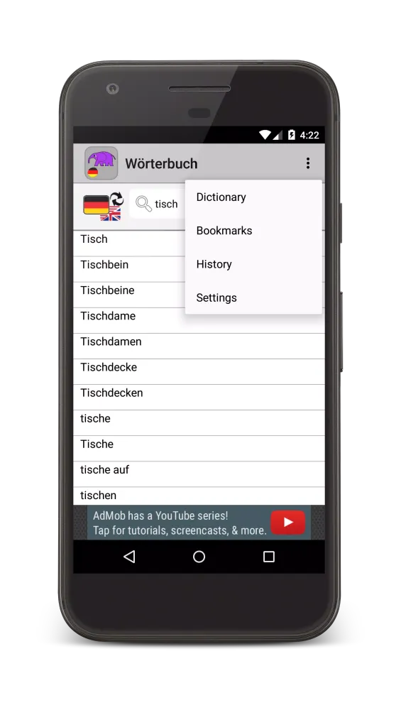 Capturas de pantalla de German Dictionary