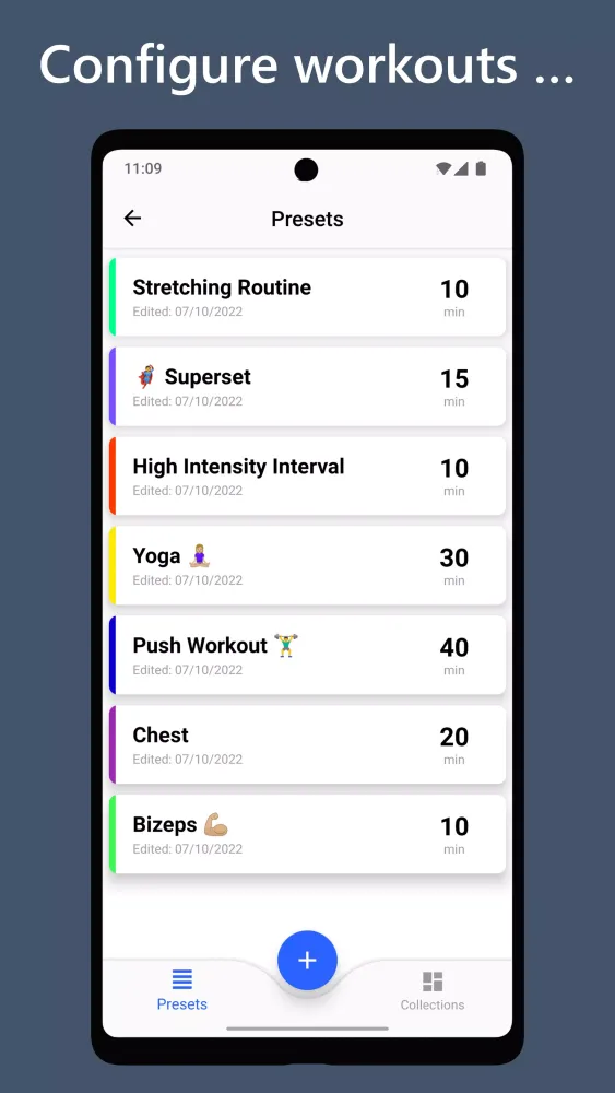 Interval Timer Screenshots