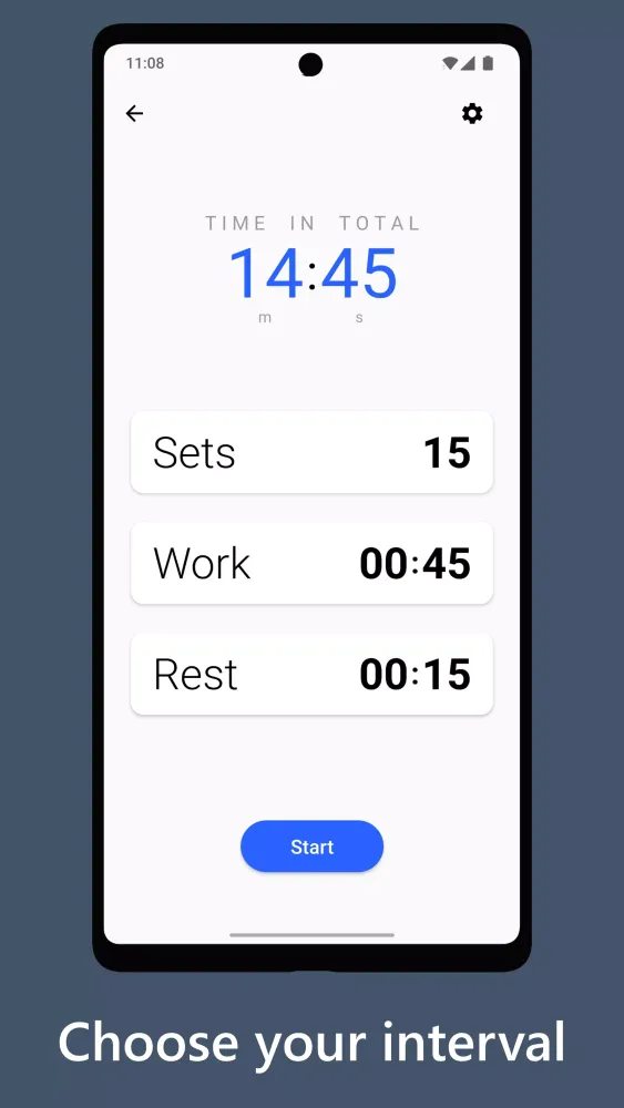 Interval Timer Screenshots